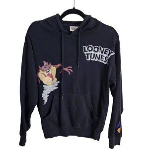Looney Tunes Vintage Front Back Hit Unisex Hoodie Size S